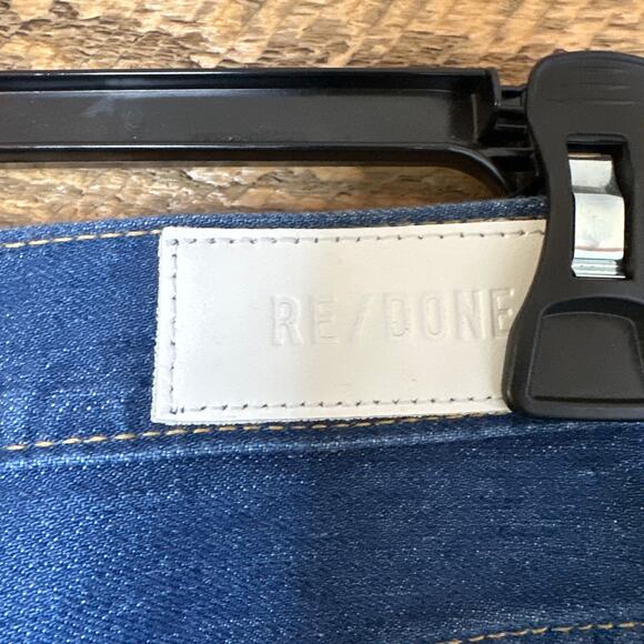 RE/DONE 70's pocket Wide Leg in True Rinse Size 32 NWT RARE color - Picture 9 of 12